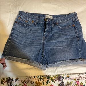Madewell Blue Jean Shorts